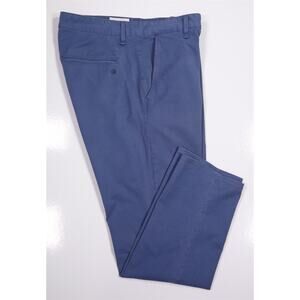 rag & bone Mens Blue Flat Front Cotton Stretch Flat Front Chino Pants 33x28